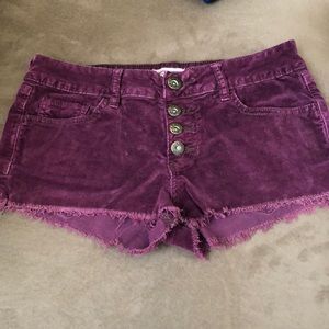 Maroon Roxy Shorts